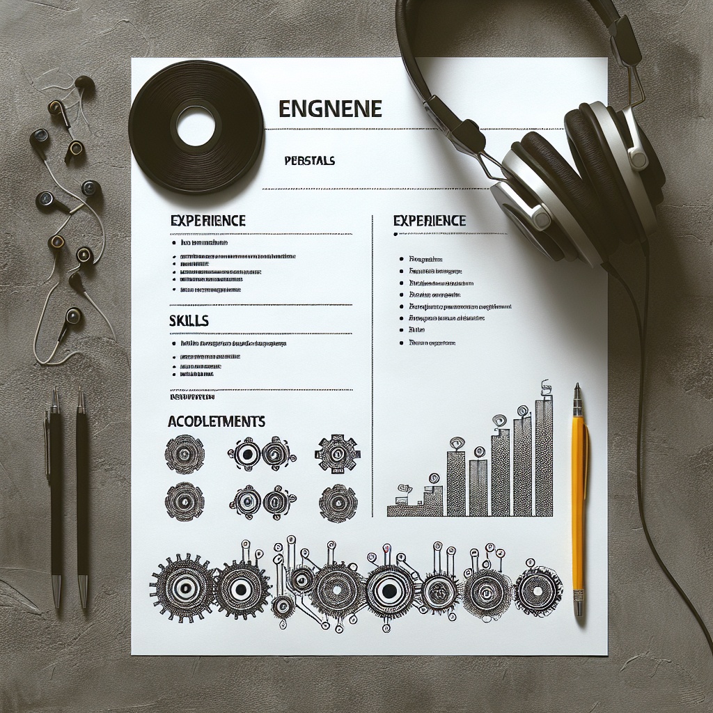 Audio Engineer Resume Generator