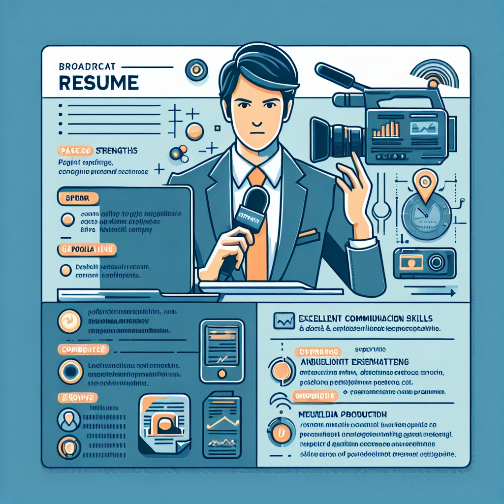 Broadcast Journalist Resume Generator