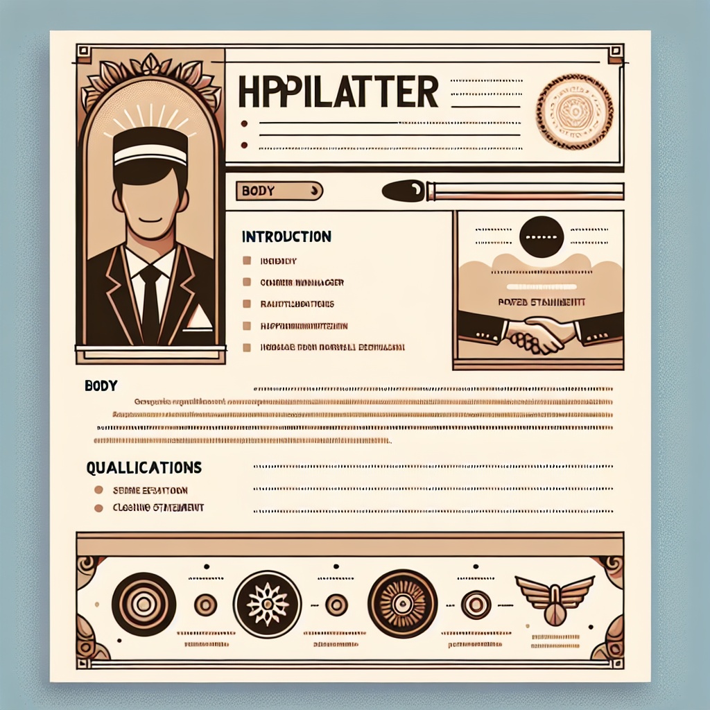 Hotel Manager Cover Letter Generator