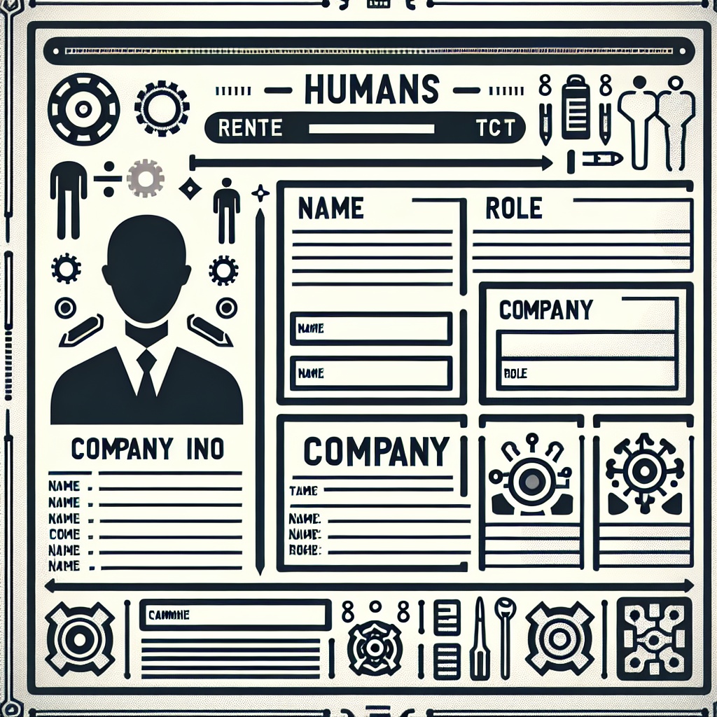 Humans.txt Generator