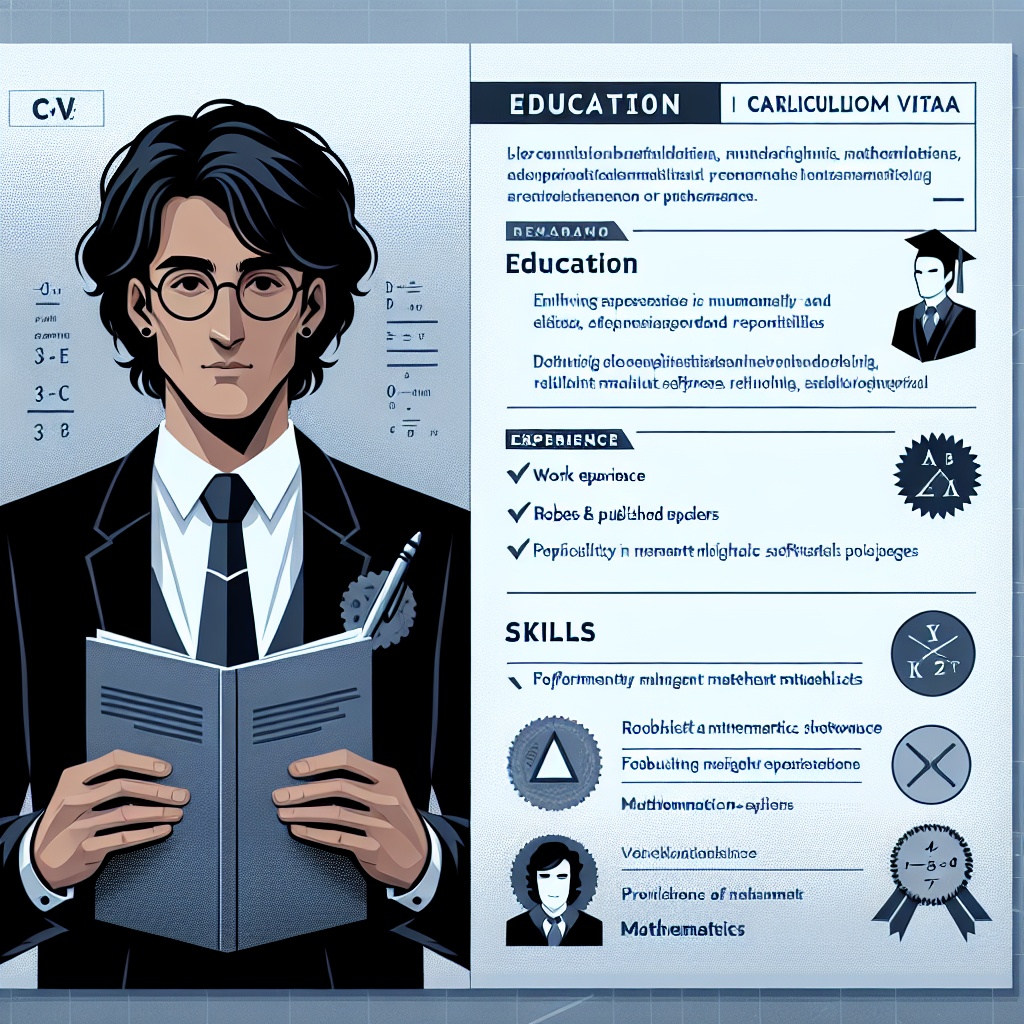 Mathematician Resume Generator