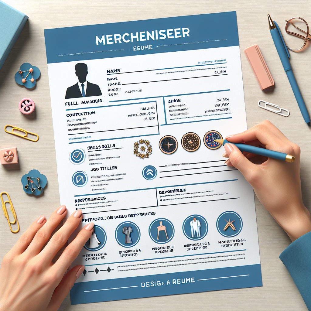 Merchandiser Resume Generator
