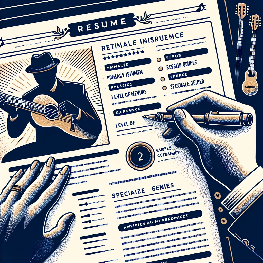 Musician Resume Generator