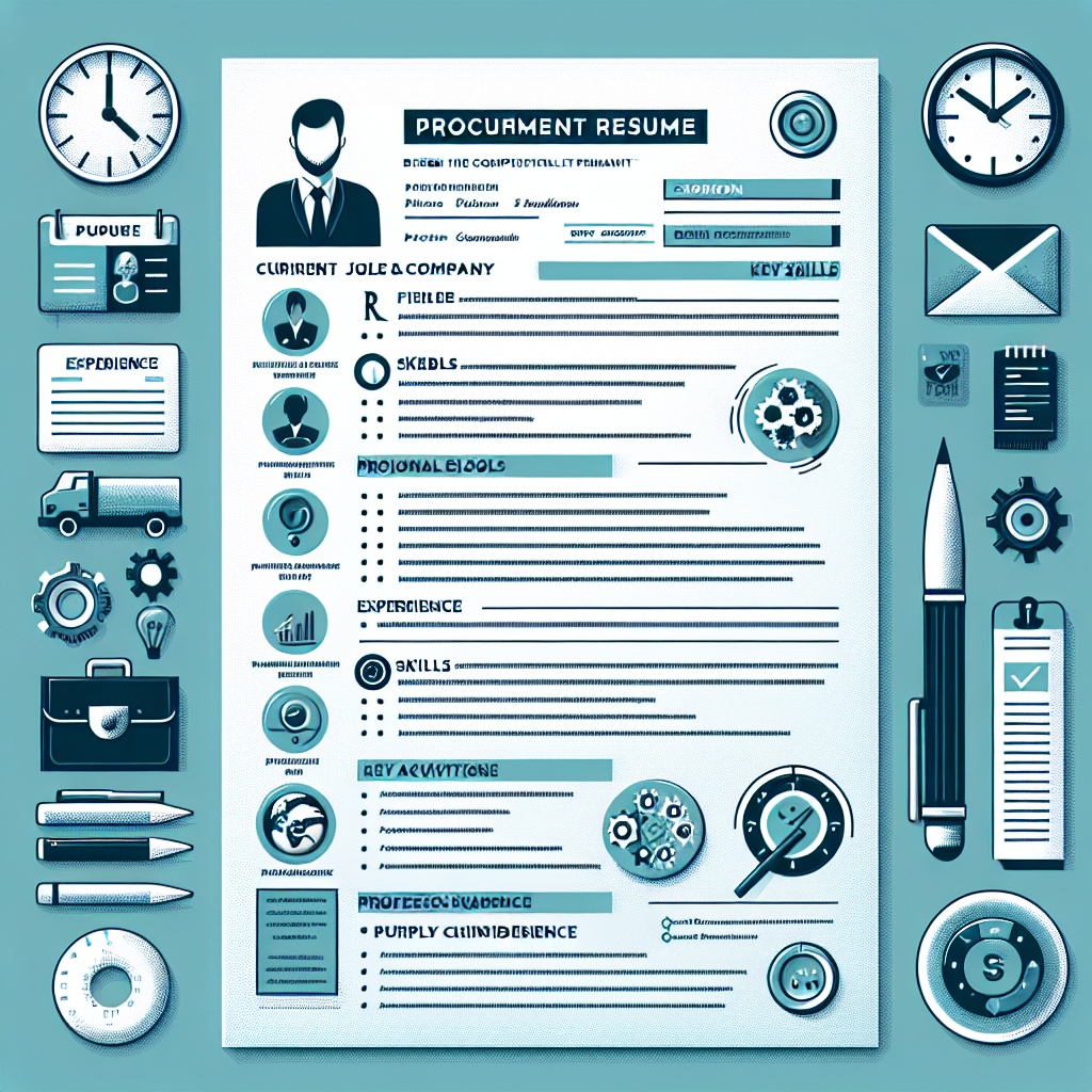 Procurement Resume Generator