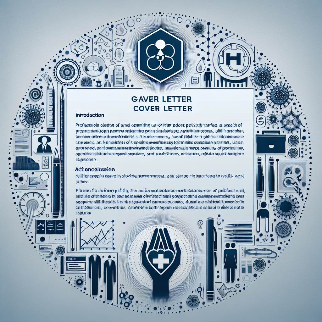 Public Health Cover Letter Generator