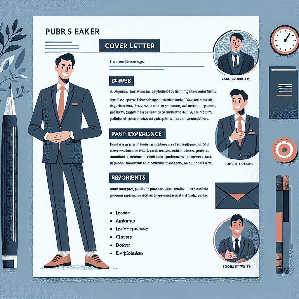 Public Speaker Cover Letter Generator