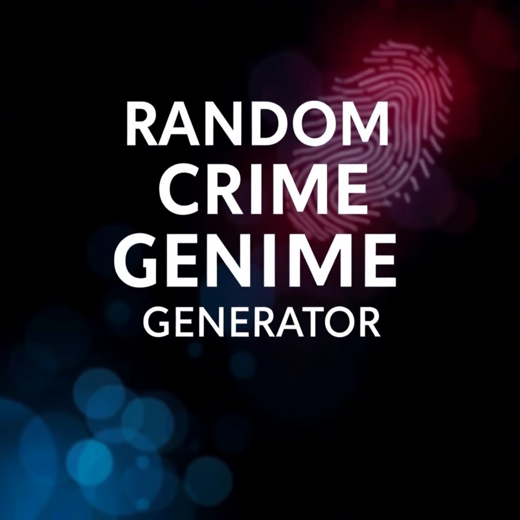 Random Crime Generator