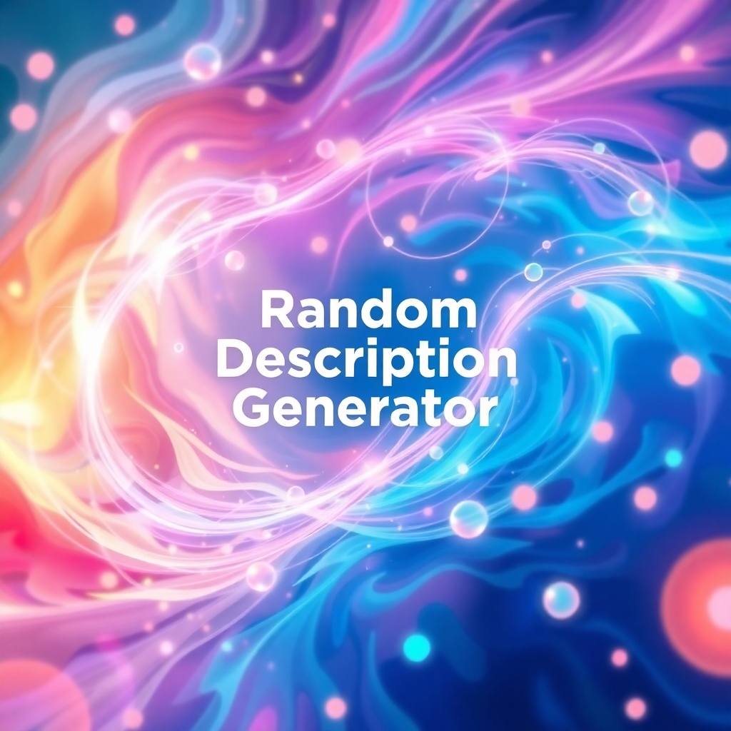Random Description Generator