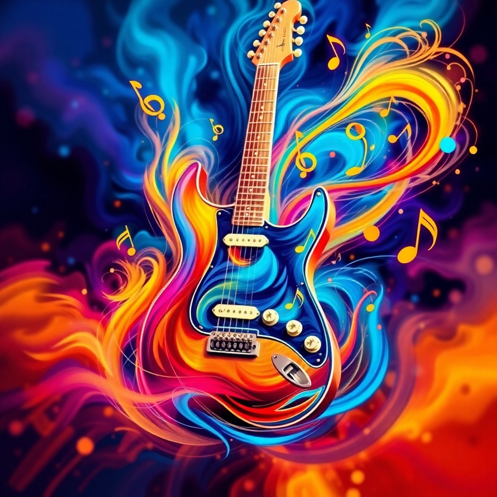 Random Guitar Note Generator