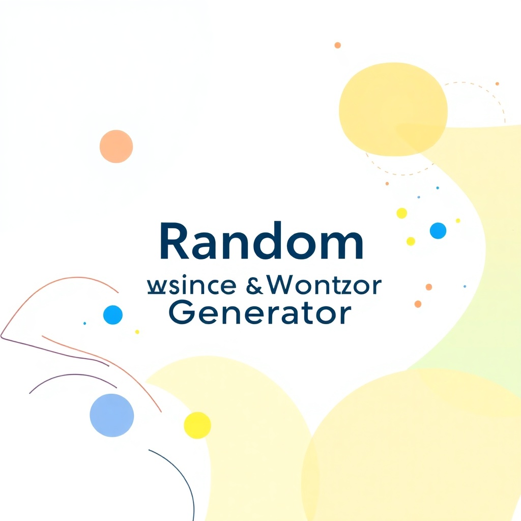 Random Simple Word Generator