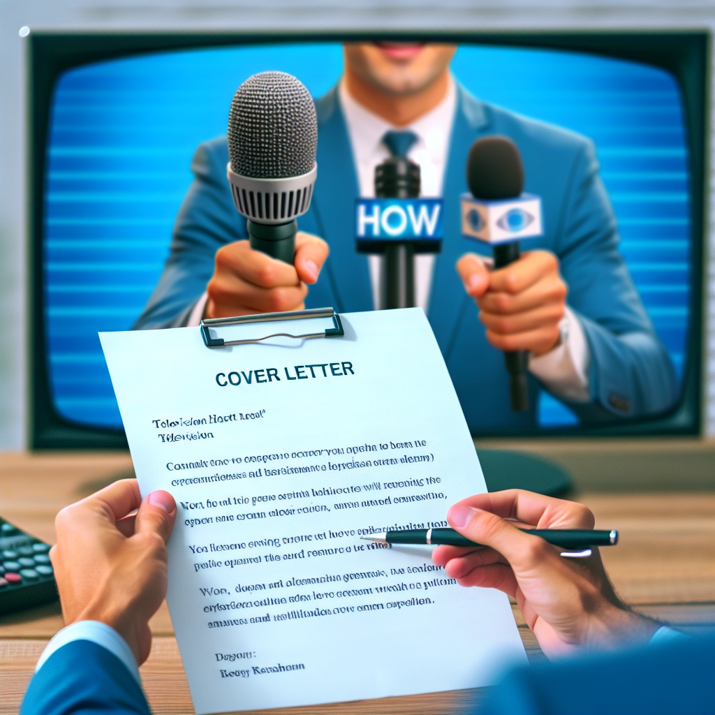 Television Host Cover Letter Generator