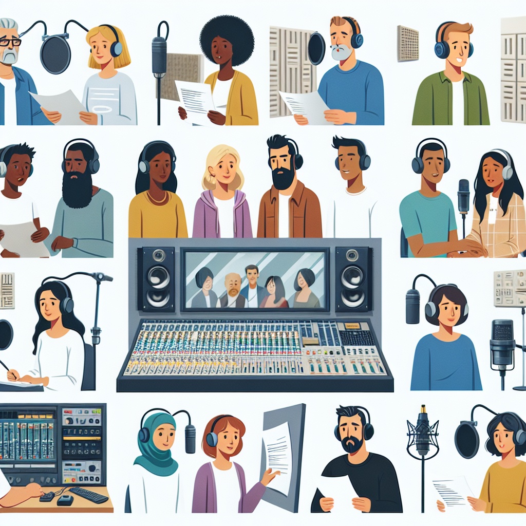 Voice Over Recording Studio Generator